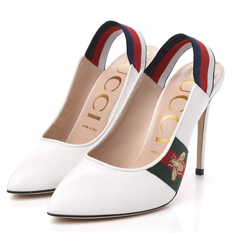 gucci shoes slingback|gucci high heels shoes.